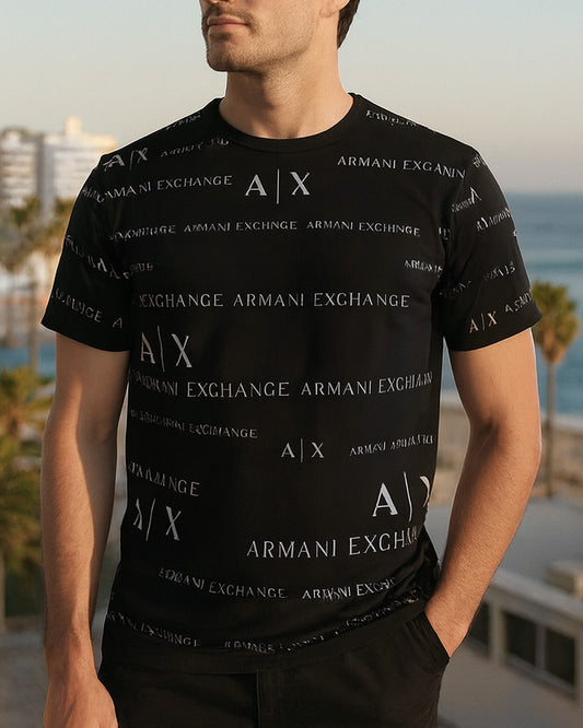 PLAYERA LOGO ARMANY EXCHANGE