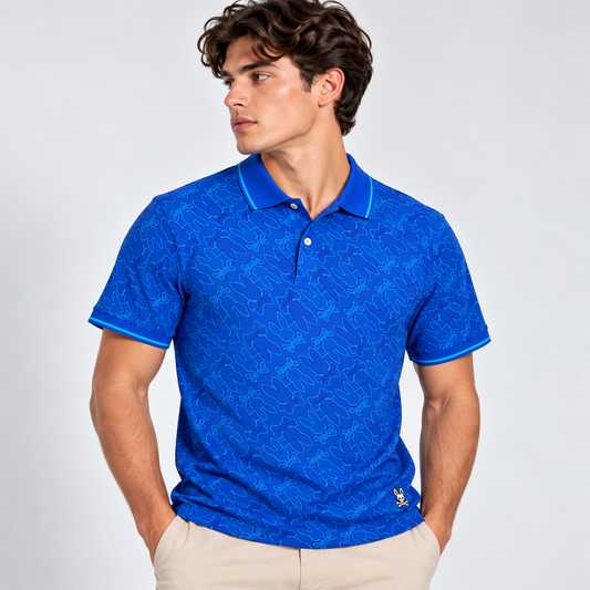 PLAYERA POLO ESTAMPADA PSYCHO BUNNY