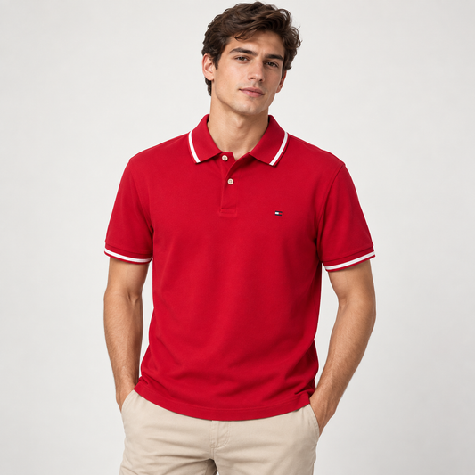 PLAYERA CUELLO POLO XM03526 TOMMY HILFIGER