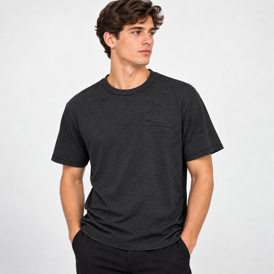 PLAYERA CUELLO REDONDO BASICA TAHARY