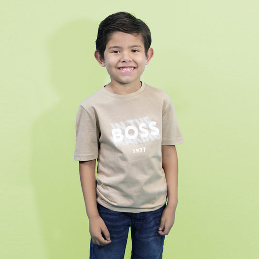 PLAYERA CUELLO REDONDO LOGO J52046 BOSS