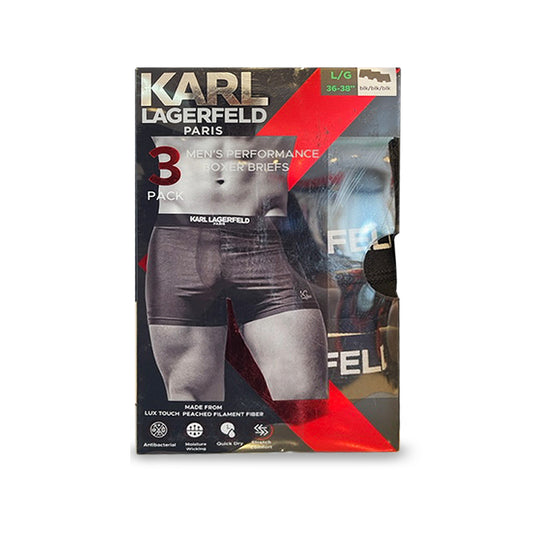 PAQUETE DE BOXER 3 PZAS KARL LAGERFELD