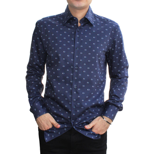 CAMISA ESTAMPADA MANGA LARGA BOSS