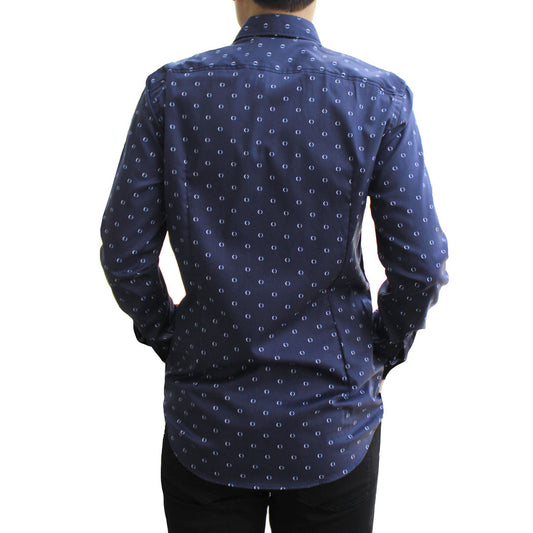 CAMISA ESTAMPADA MANGA LARGA BOSS