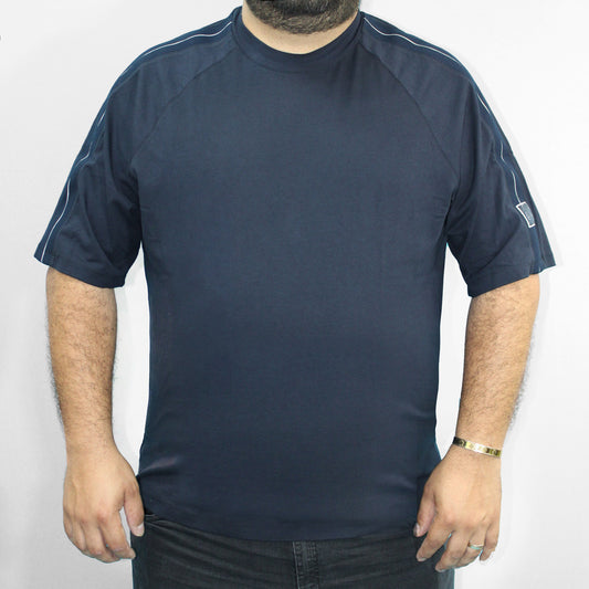 PLAYERA CUELLO REDONDO FRANJA BLANCA ARMANY EXCHANGE