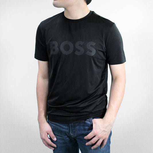 PLAYERA DEPORTIVA CUELLO REDONDO LOGO BOSS