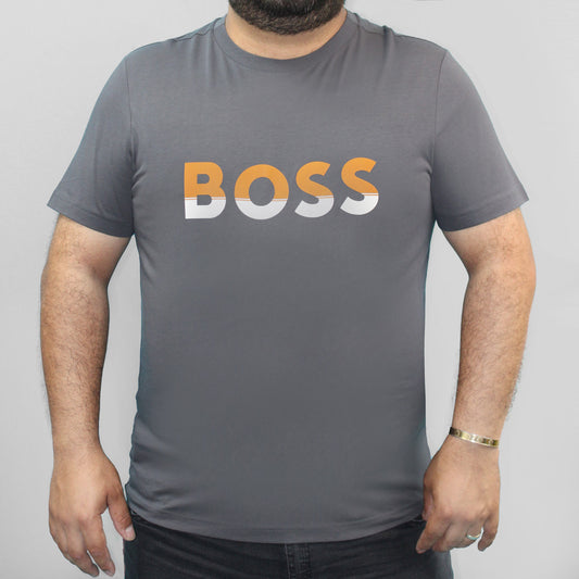 PLAYERA BASICA LOGO BOSS