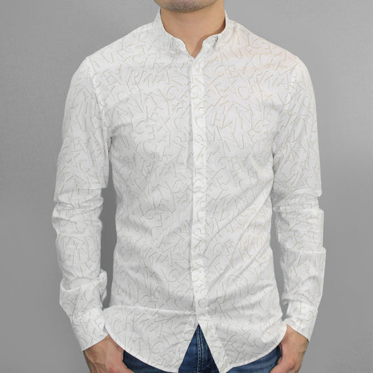 CAMISA LOGO MANGA LARGA ARMANY EXCHANGE