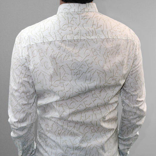 CAMISA LOGO MANGA LARGA ARMANY EXCHANGE