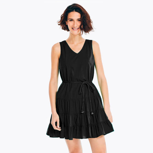 VESTIDO PLAYERO CON RESORTE NAUTICA