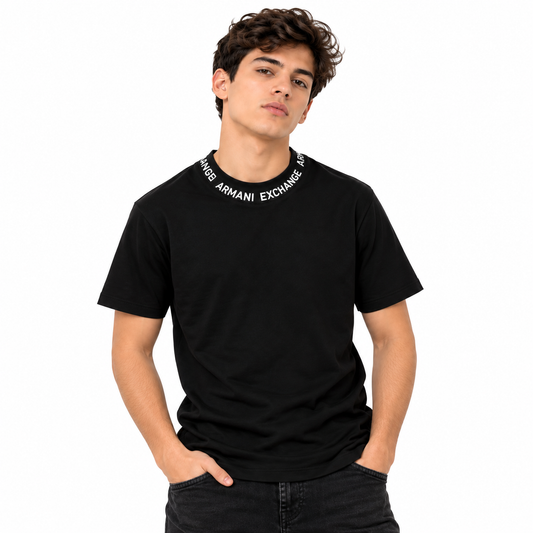 PLAYERA LOGO EN CUELLO ARMANY EXCHANGE