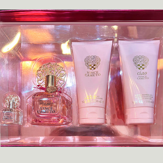 PERFUME SET 4 PZAS CIAO VINCE CAMUTO