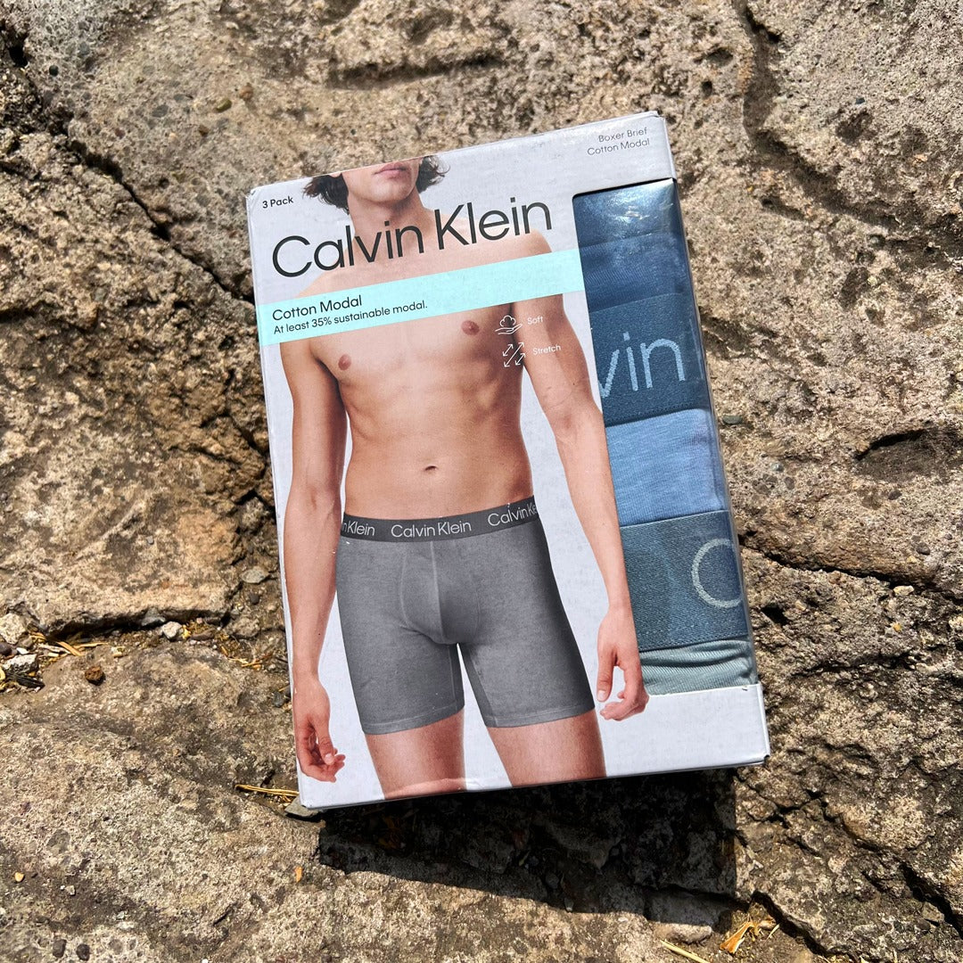 Calzoncillos Tipo Paquete De Boxer Calvin Klein Hombre PAQUETE DE