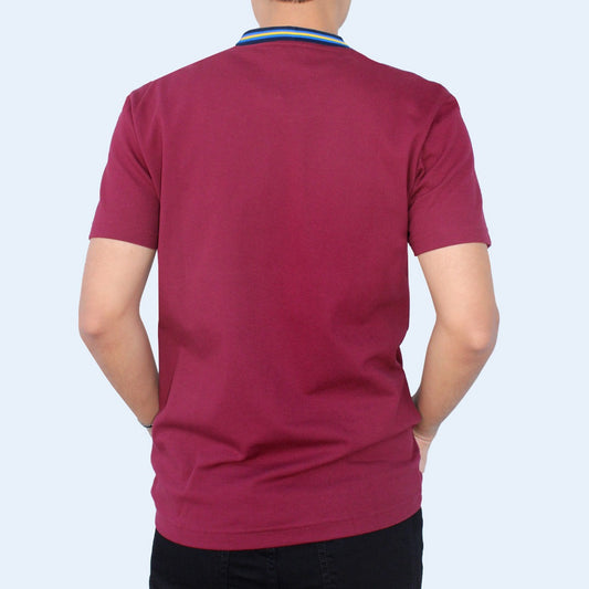 PLAYERA CUELLO REDONDO LOGO BORDADO LACOSTE