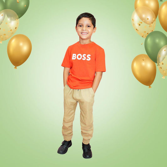 PLAYERA MANGA CORTA LOGO BOSS