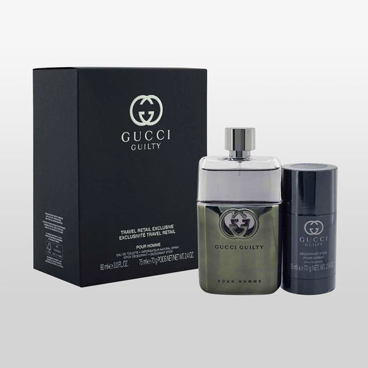 PERFUME SET 2PZAS GUILTY GUCCI