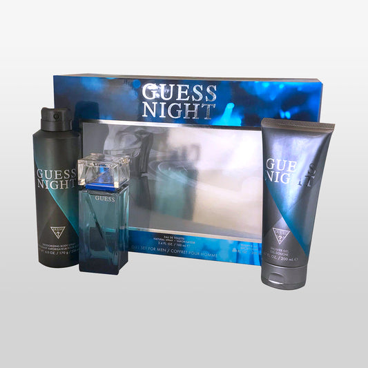 SET PERFUME 3PZAS NIGHT GUESS