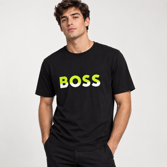 PLAYERA  BASICA LOGO BOSS