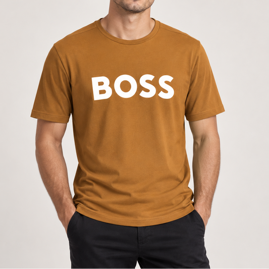 PLAYERA   LOGO BOSS