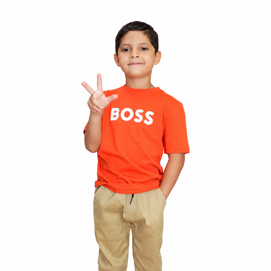PLAYERA MANGA CORTA LOGO BOSS