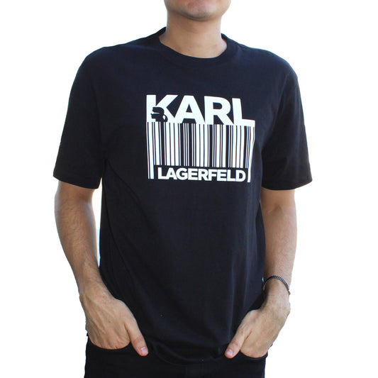 PLAYERA CODIGO DE BARRAS KARL LAGERFELD