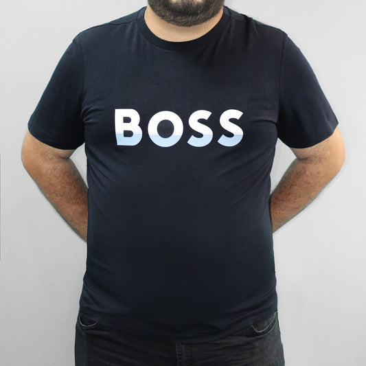 PLAYERA  BASICA LOGO BOSS