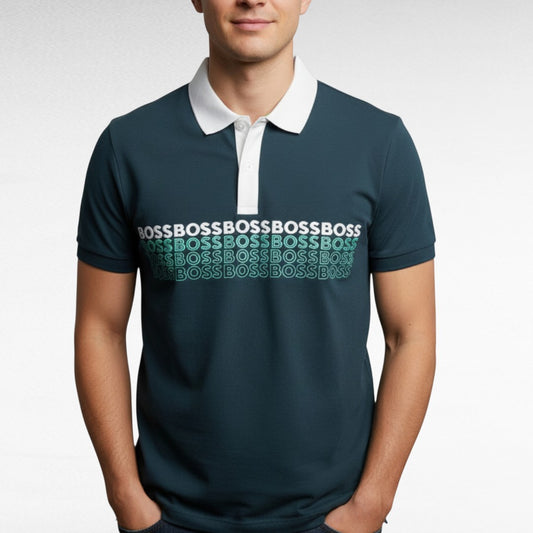 PLAYERA  CUELLO  POLO BOSS
