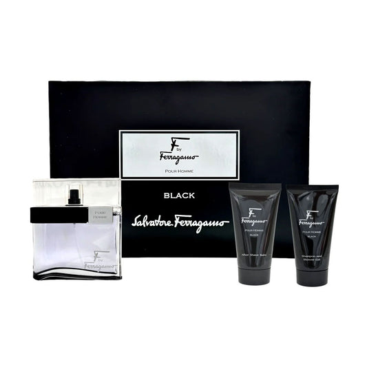 PERFUME SET 3 PZAS BLACK SALVATORE FERRAGAMO