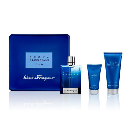 PERFUME SET 3 PZAS BLU SALVATORE FERRAGAMO