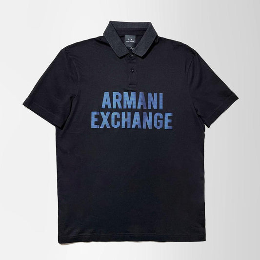 PLAYERA CUELLO POLO LOGO ARMANY EXCHANGE