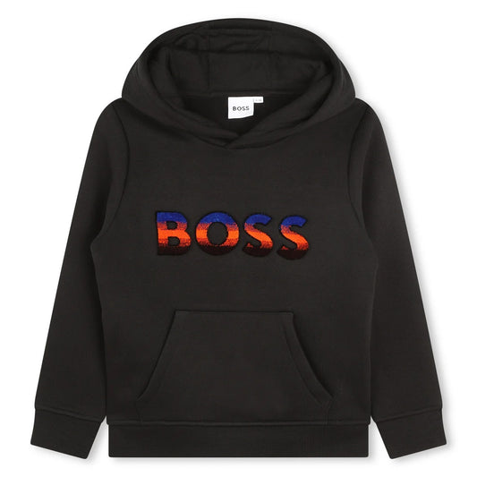 SUDADERA LOGO NIÑO BOSS